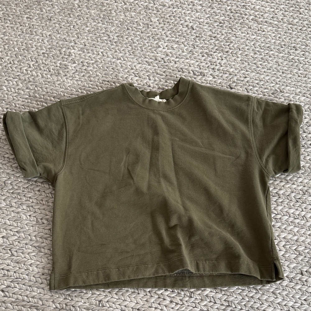 Madewell Olive Green Short Sleeve Tee